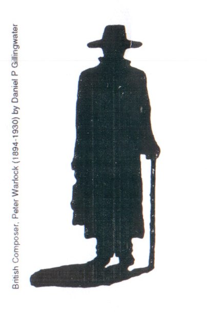 Peter Warlock silhouette